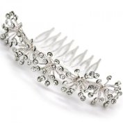 Seasons on line diamante hair slide
